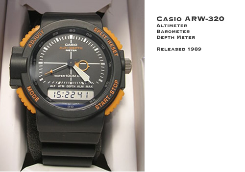 casio altitude watch