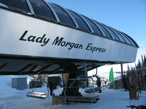 Deer Valley’s New Lady Morgan Express - Awesome Tree Skiing