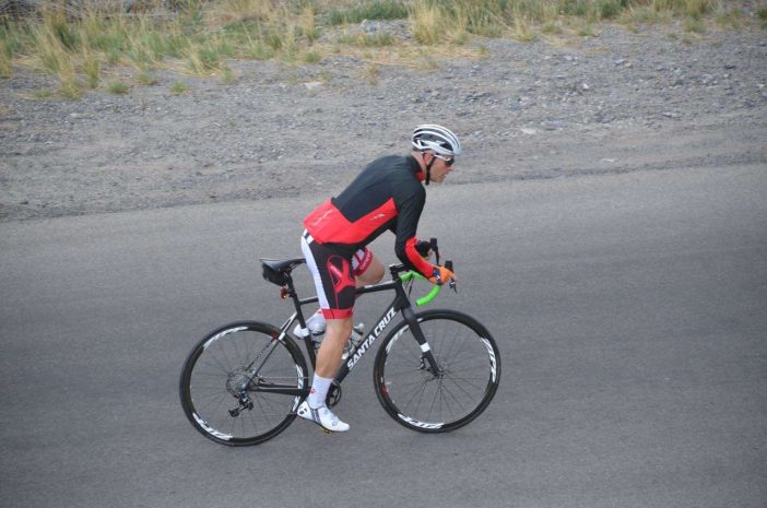 Santa Cruz Stigmata CC in American Fork Canyon - Bontrager XXX Road Shoes