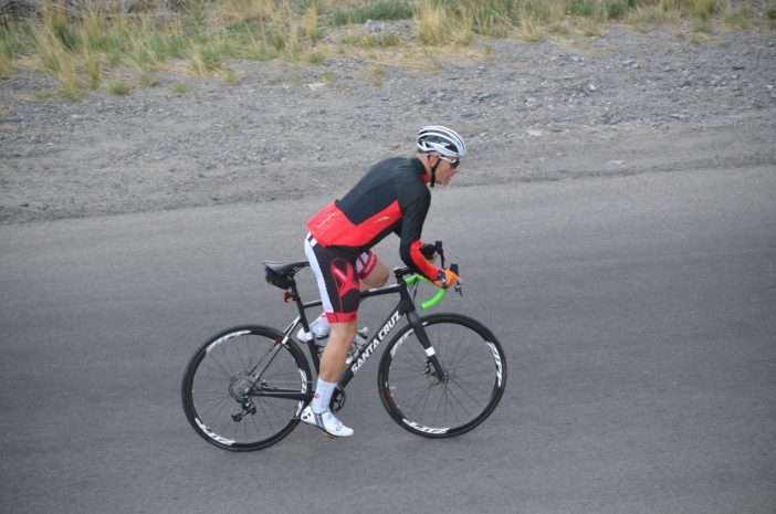 Making the climb up to the top of the Alpine Loop - American Fork Canyon, UT.