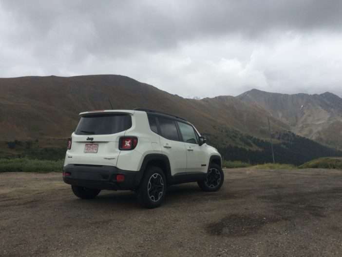 Hanging out atop Loveland Pass in the Colorado Rockies.