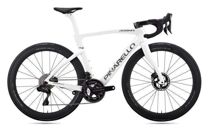 2022 Pinarello Dogma F in Galaxy White