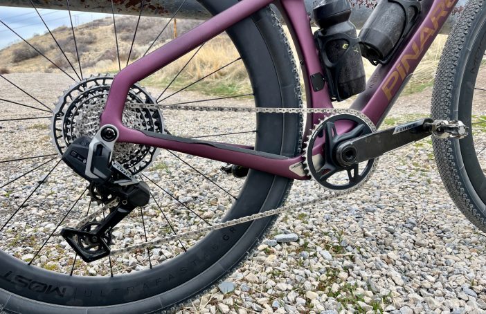 SRAM Force XPLR AXS on the 2026 Pinarello Grevil F7
